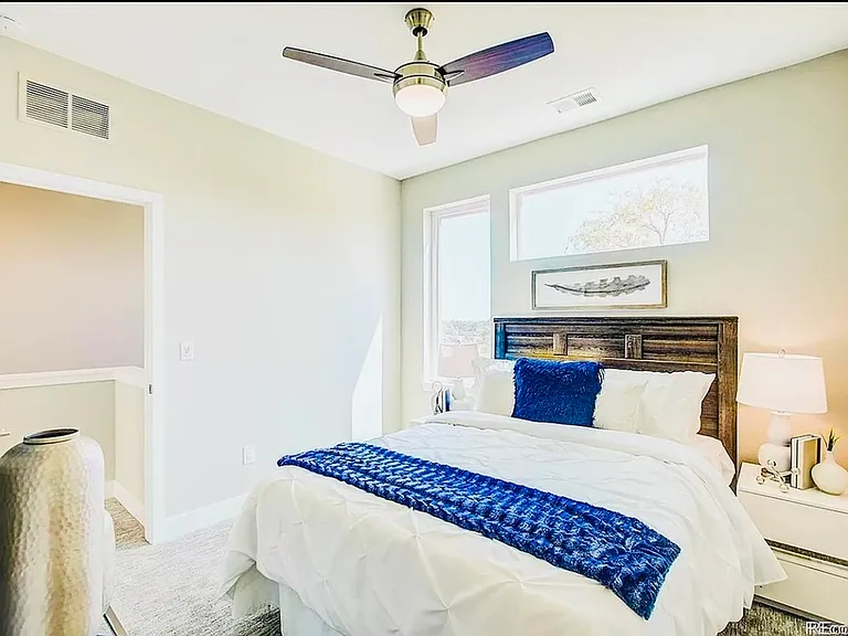 Experience tranquility in this beautifully designed bedroom oasis. Experience tranquility in this beautifully designed bedroom oasis.