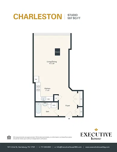 Floor plan The Charleston