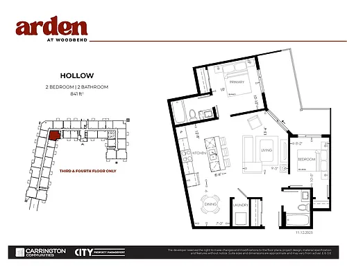 Floor plan Hollow