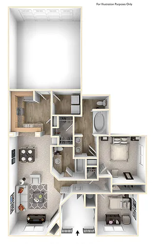 Floor plan B1