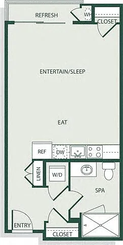 Floor plan S1B
