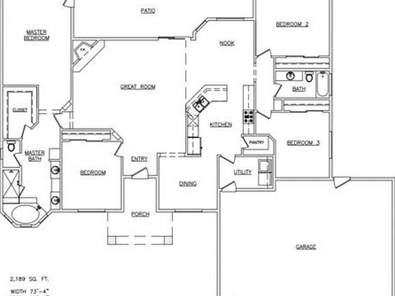 Best floor plan with master bedroom access to back patio