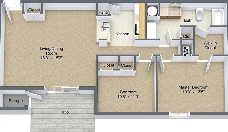 Kimberly Club Apartments — Photo 100