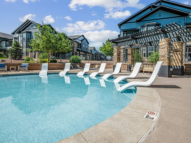 Swimming pool and sun deck