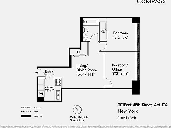 2nd image of 301 E 45th St APT 17A