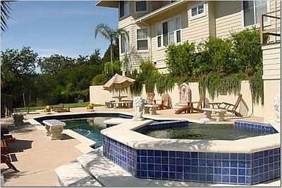 House and pool