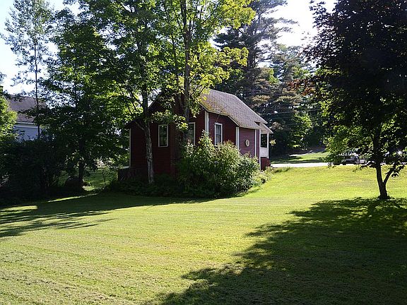 Large yard and gardens