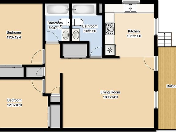 3rd image of 2806 Bradford Pl NW Unit 4
