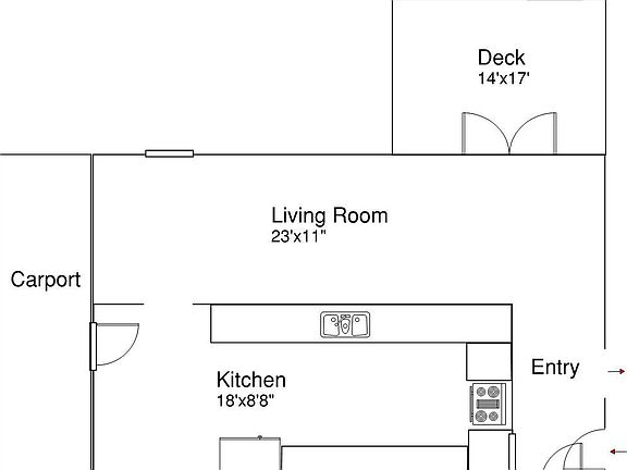 Main Level Floor Plan