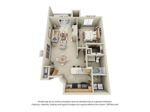 Floor plan Adams