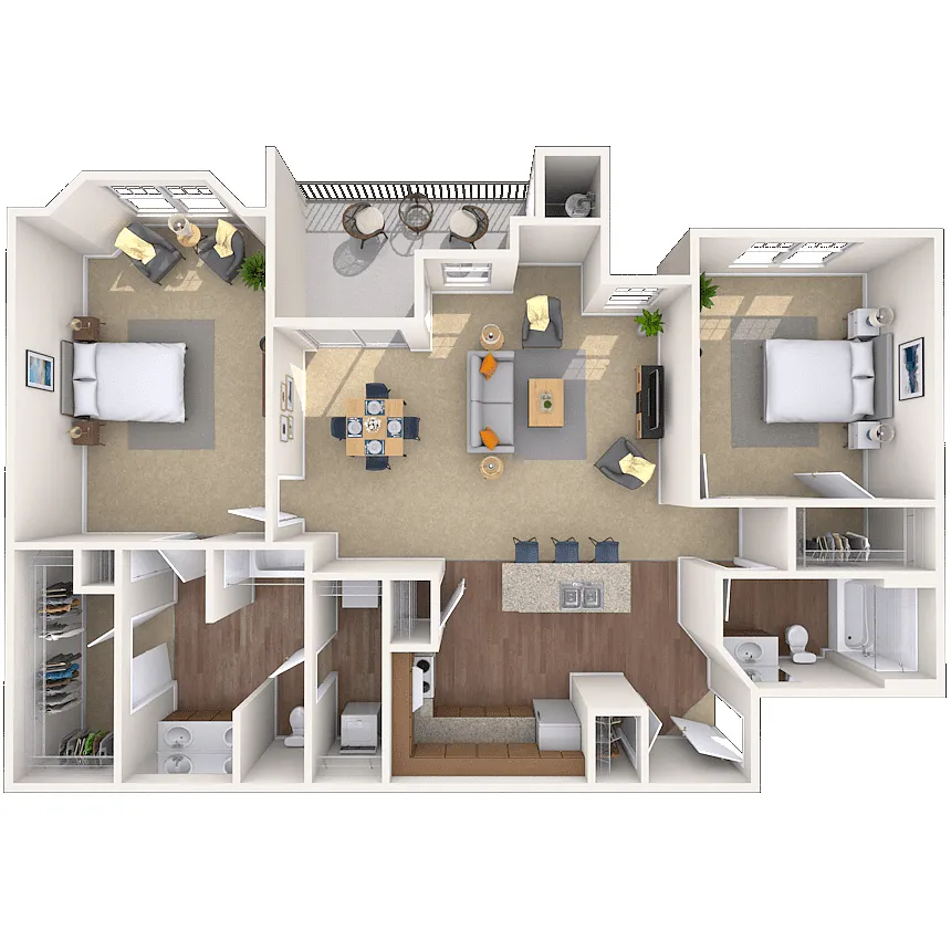 Floor plan Sawgrass