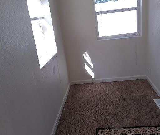 Eating area approximately 8 ft x 8 ft