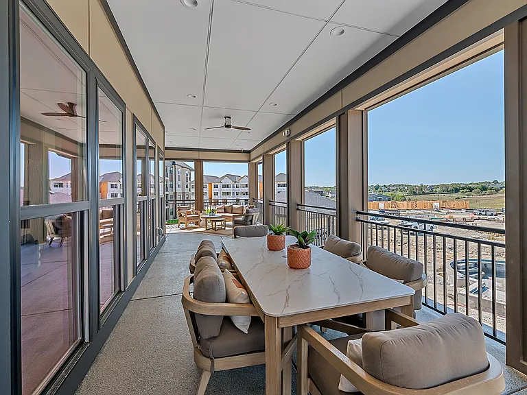 Clubhouse Veranda