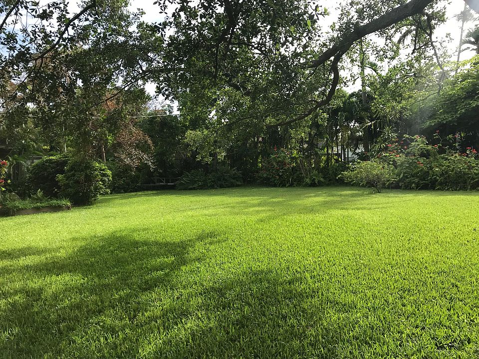 Huge beautiful backyard.