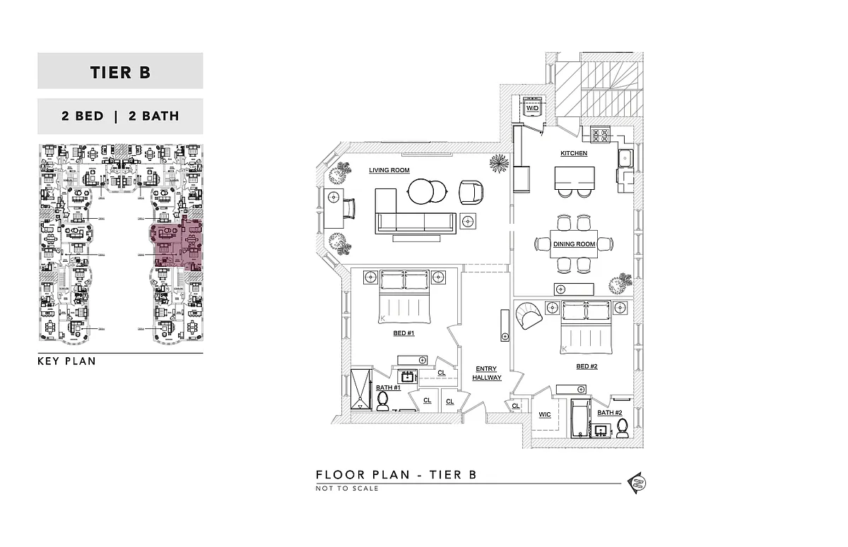 Floor plan B Tier