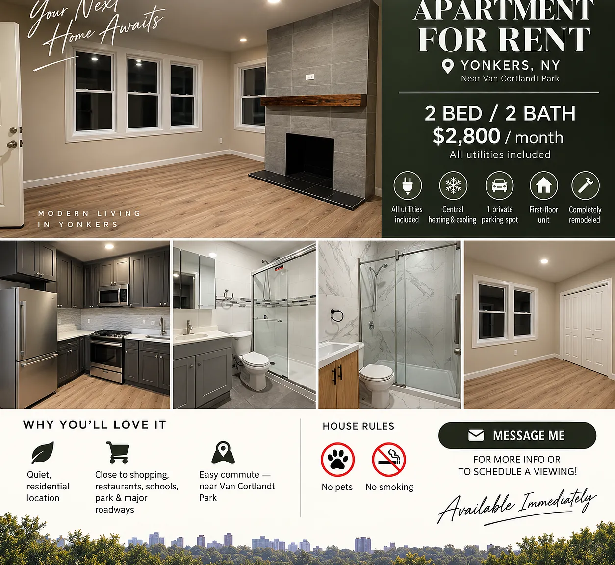 2 bed, 1900 sqft, $2,800 — Photo 1