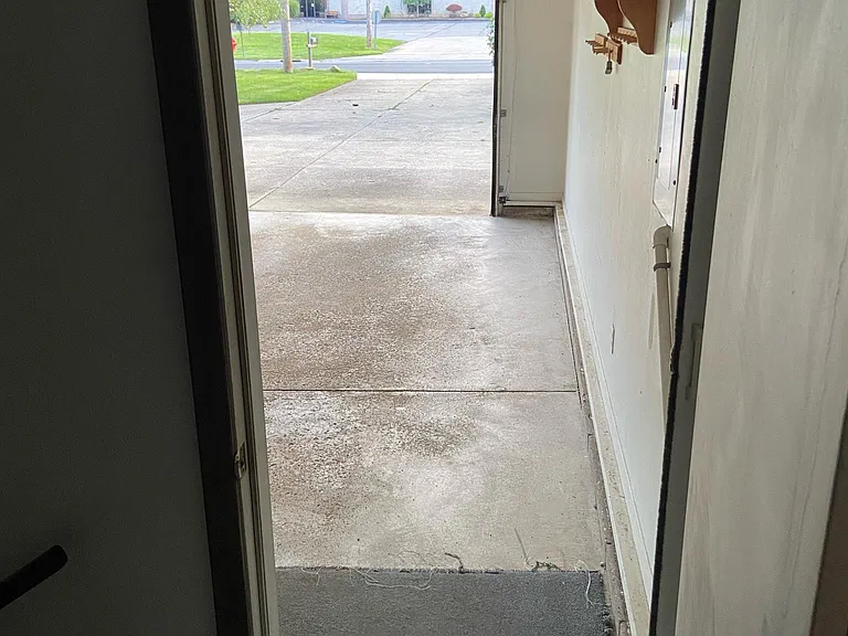 door to garage