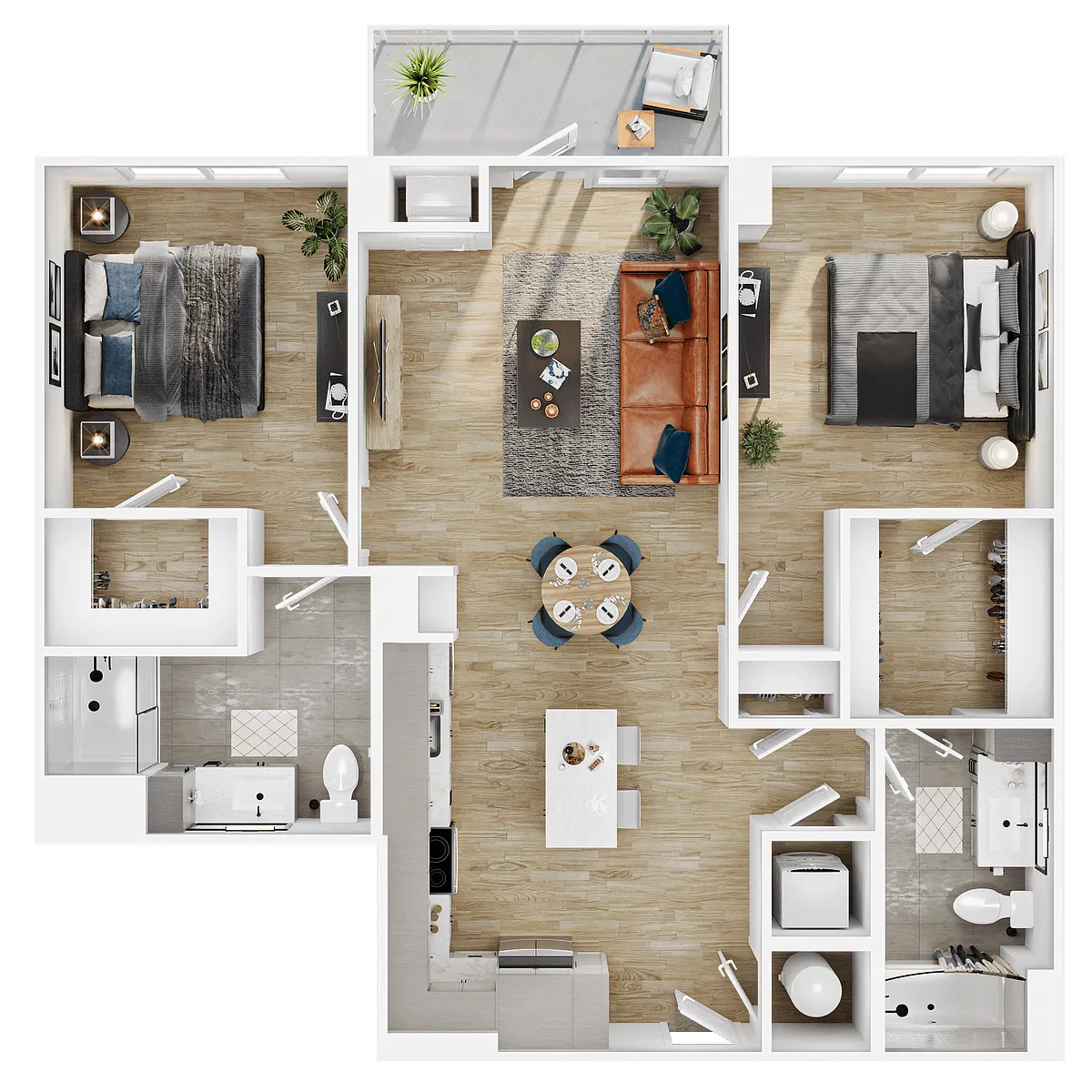 Floor plan B8