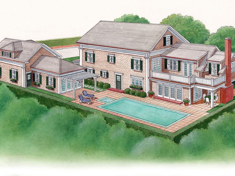 Aerial View of Main House 