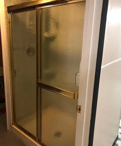 Basement shower