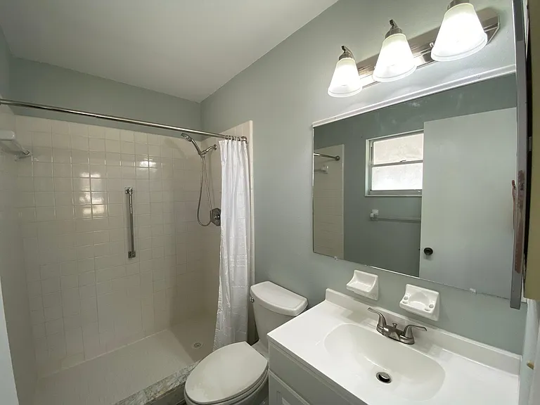 Master bathroom.