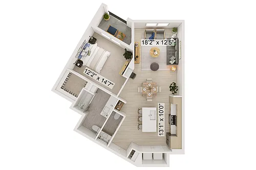 Floor plan A1 ANSI