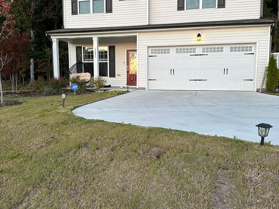 Exterior and driveway