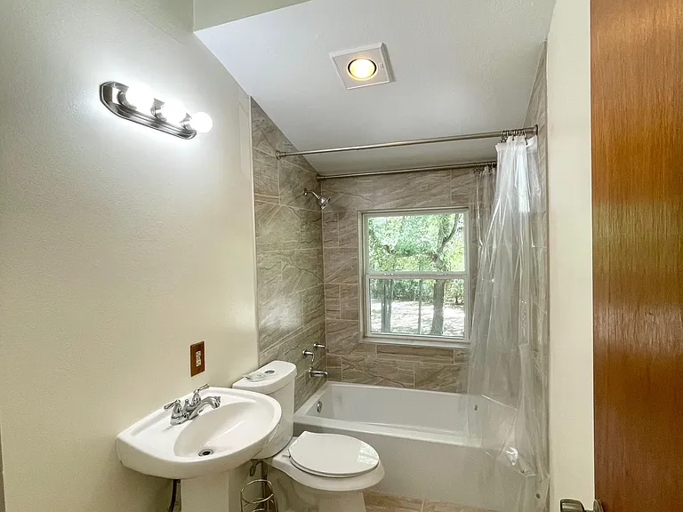 Completely remodeled bathroom