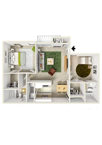 Floor plan B1