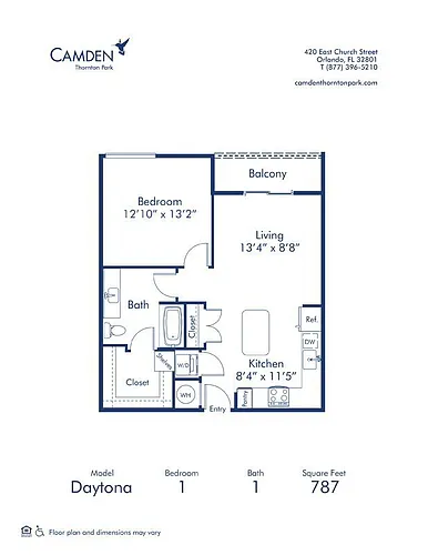 Floor plan Daytona