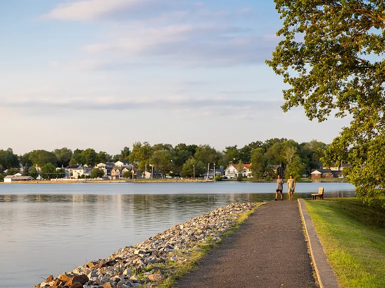 Near Lake Parsippany Park with scenic walking trails