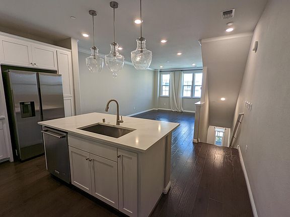 Kitchen and living room