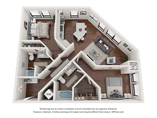 Floor plan Everett