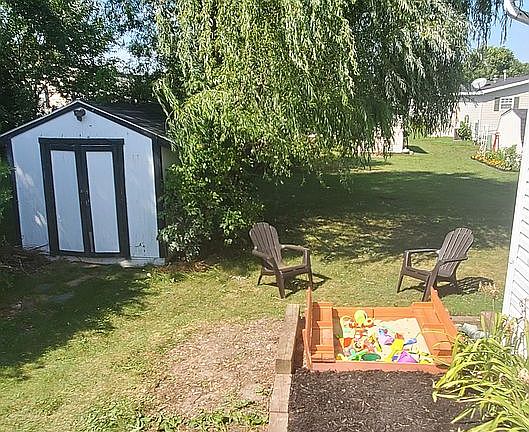 large and spacious lot with backyard