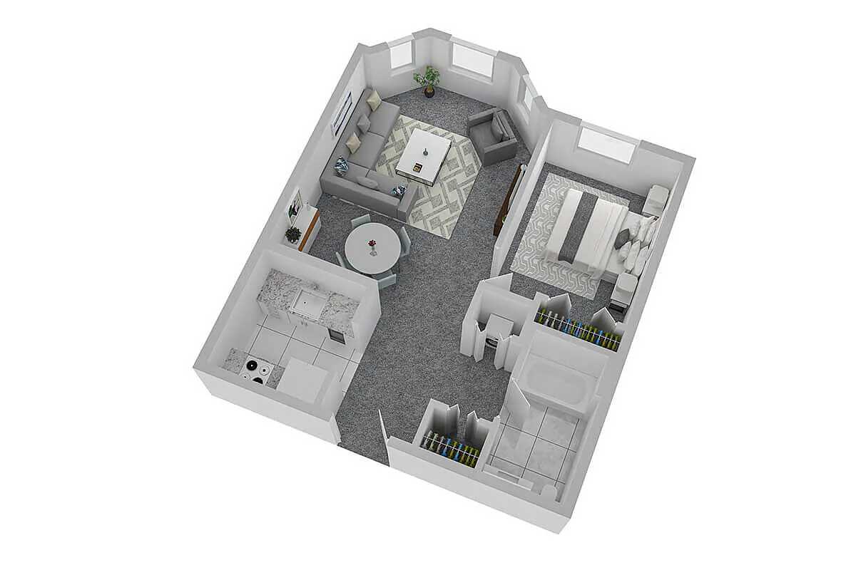 Floor plan A12R