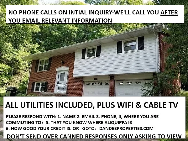 NO PHONE CALLS - Wade Street Ext