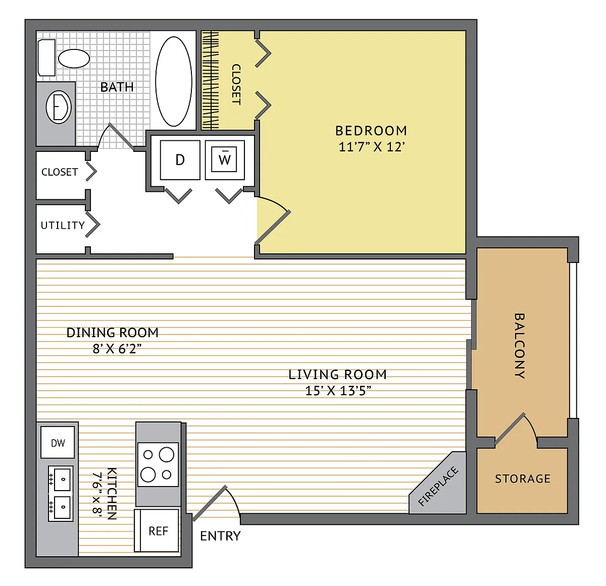 Floor plan Becton