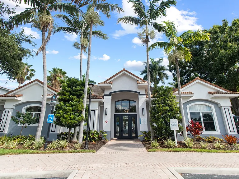 Clubhouse and Leasing Entrance at Verona at Boynton Beach Apartments in Boynton Beach, FL 33426