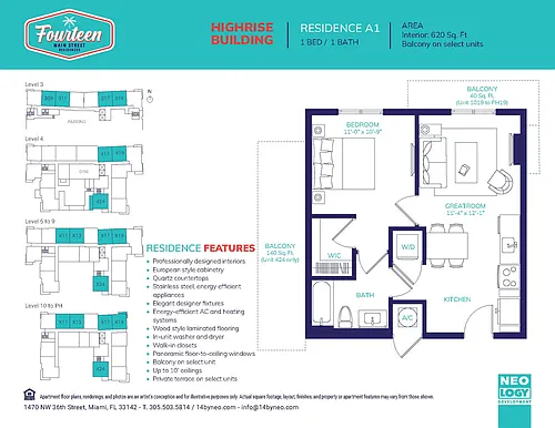 Floor plan A-1