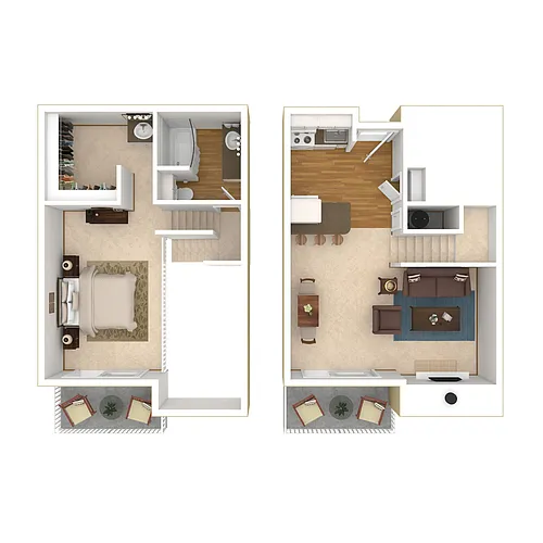 Floor plan Hampton