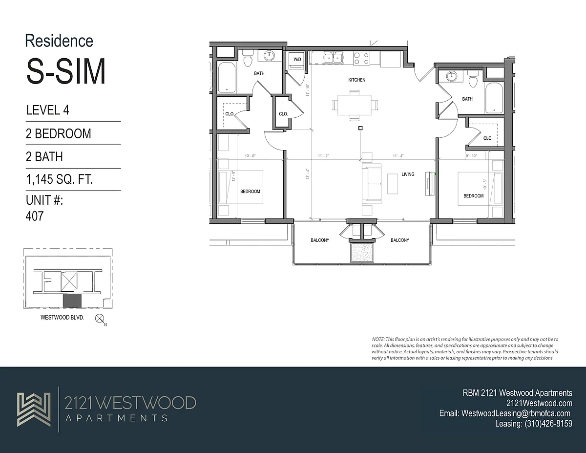 Floor plan S-SIM