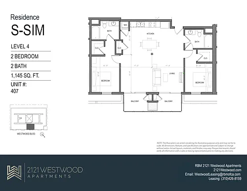 Floor plan S-SIM