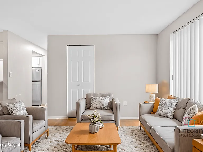 Example of a furnished living room