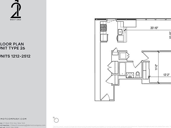2nd image of 21 W End Ave APT 2312
