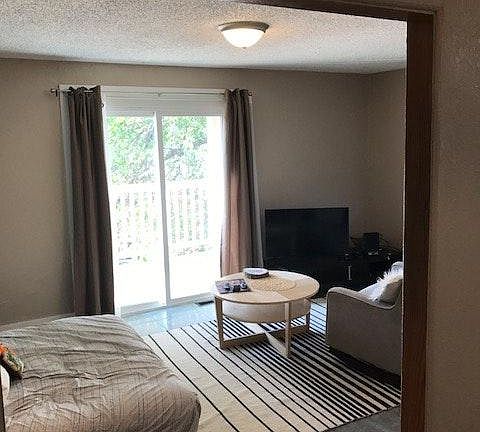 Living room with futon