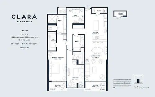 Floor plan 503