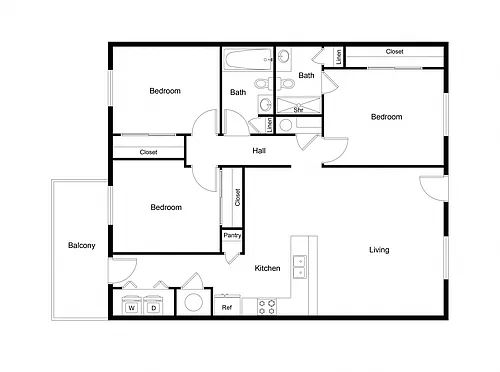 Floor plan C1