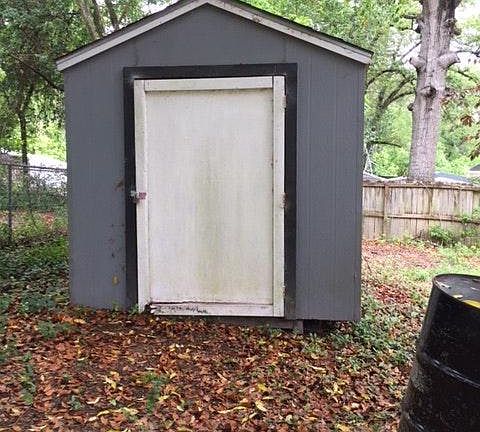 Storage Building in back