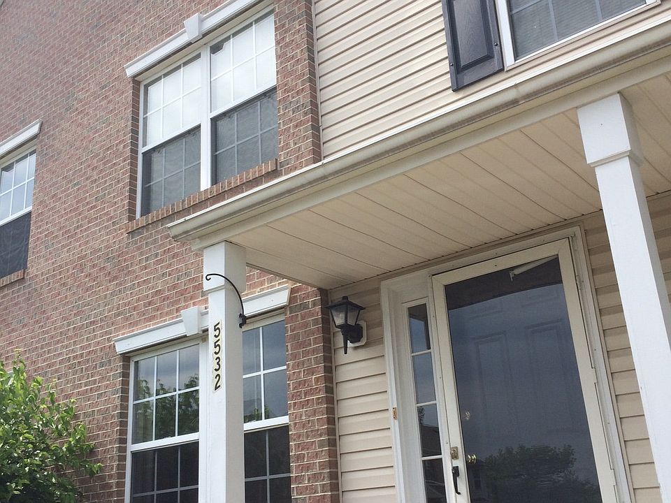 Front of townhouse