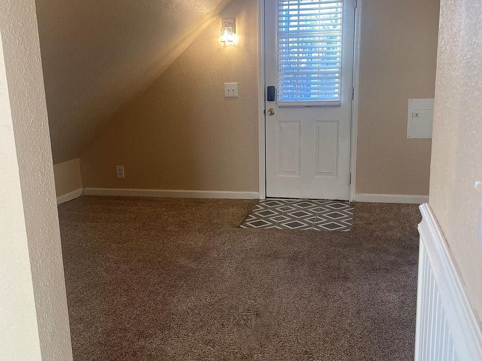 Front Door and Living Room area